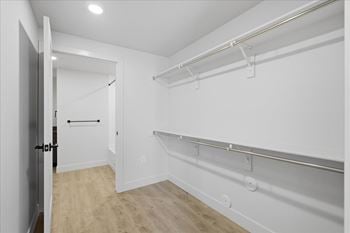 Spacious walk-in closet1